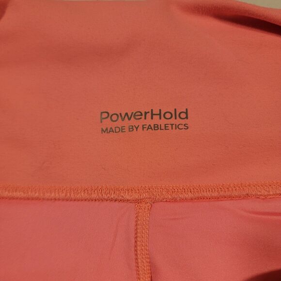 Women's Fabletics PowerHold Leggings Pink - Picture 6 of 6